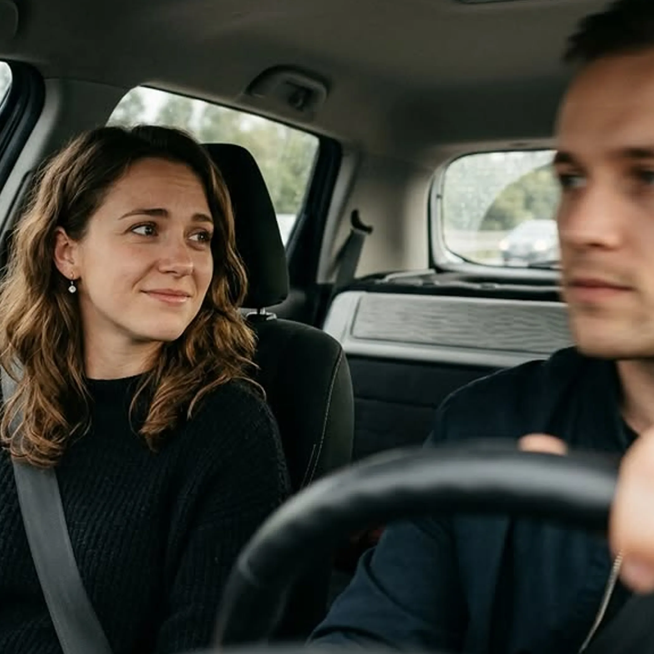 road safety scene