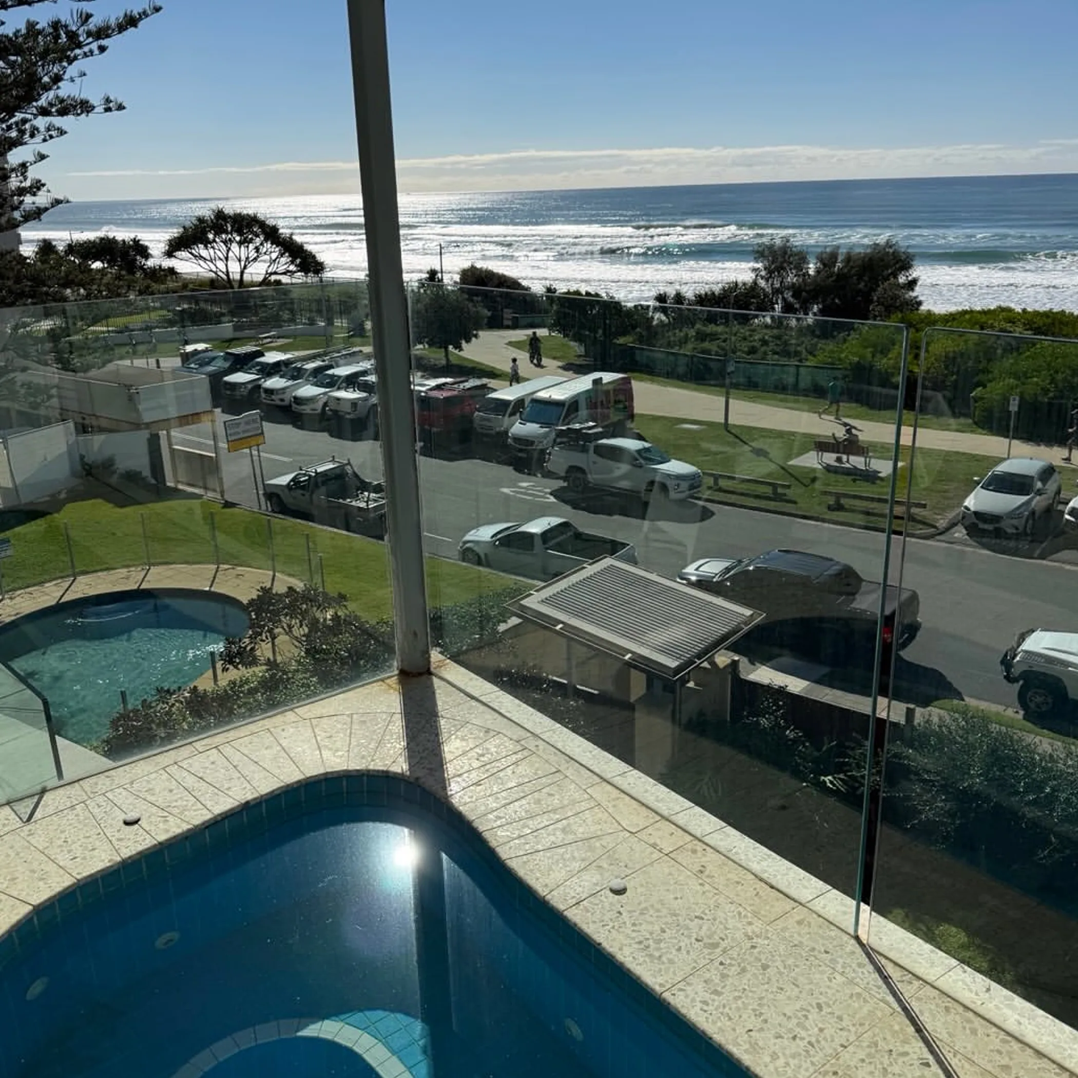 sunny ocean beach coast